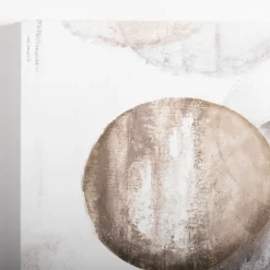 Kirkland's Home Canvas Art-Neutral Abstract Spheres Canvas Art Print