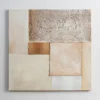 Kirkland's Home Canvas Art-Neutral Abstract Squares Canvas Art Print