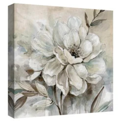 Kirkland's Home Canvas Art-Neutral Bloom I Canvas Art Print