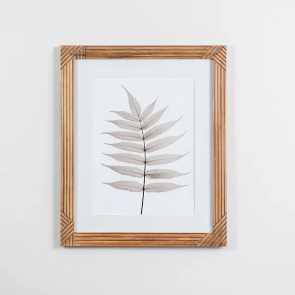 Kirkland's Home Framed Art-Neutral Fern Ii Framed Art Print