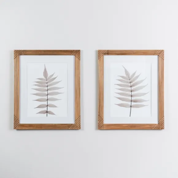 Kirkland's Home Framed Art-Neutral Fern Ii Framed Art Print