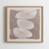 Kirkland's Home Framed Art-Neutral Stone Abstract I Framed Art Print