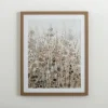 Kirkland's Home Framed Art-Neutral Wildflowers Ii Framed Art Print