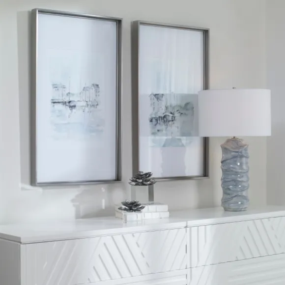 Kirkland's Home Framed Art-New England Port Framed Art Prints, Set Of 2