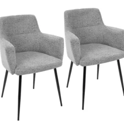Kirkland's Home Dining Chairs-Noise Midcentury Dining Chairs, Set Of 2