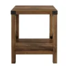 Kirkland's Home Accent & End Tables-Oak Industrial X-Frame Accent Table