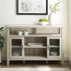 Kirkland's Home Tv Stands & Media Consoles-Oak Rustic Wood Tv Stand