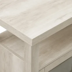 Kirkland's Home Tv Stands & Media Consoles-Oak Rustic Wood Tv Stand