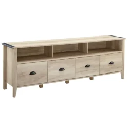 Kirkland's Home Tv Stands & Media Consoles-Oak Wood Tv Console
