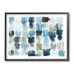 Kirkland's Home Framed Art-Ocean Inspired Abstract Tiles Framed Art Print