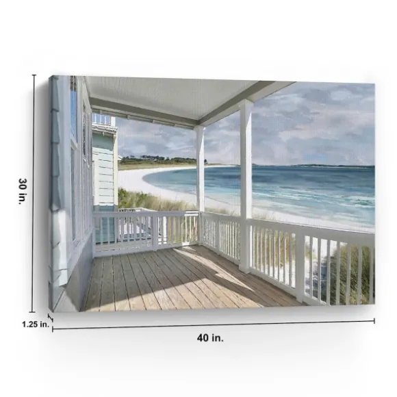 Kirkland's Home Canvas Art-Ocean View Canvas Art Print, 40X30 In.
