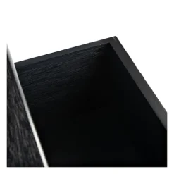 Kirkland's Home Console Tables-Onyx Raised Texture Diamond Console Table