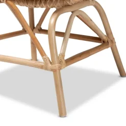 Kirkland's Home Accent Chairs-Open Woven Rattan Accent Chair