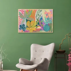 Kirkland's Home Framed Art-Palm Heavan Framed Canvas Art Print