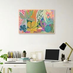 Kirkland's Home Framed Art-Palm Heavan Framed Canvas Art Print