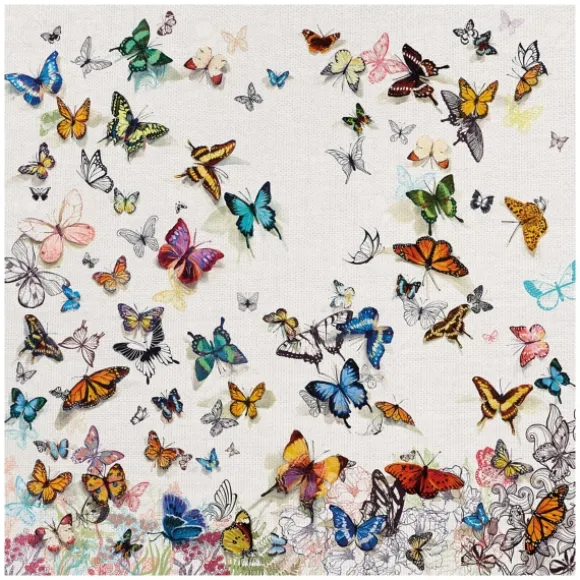 Kirkland's Home Canvas Art-Papillon Canvas Art Print