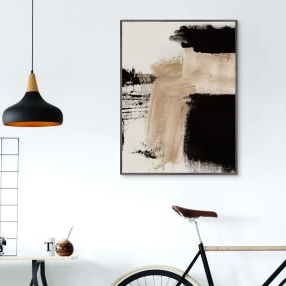 Kirkland's Home Canvas Art-Path Abstract Framed Canvas Art Print