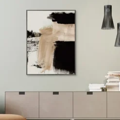 Kirkland's Home Canvas Art-Path Abstract Framed Canvas Art Print