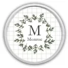 Kirkland's Home Monogram Wall Decor-Personalized Monogram Leafy Frame Plaque