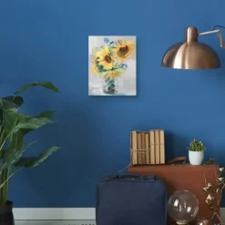 Kirkland's Home Canvas Art-Petite Fleurs Sunflower Ii Canvas Art Print, 16X20