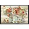 Kirkland's Home Canvas Art-Poppies And Eucalyptus Framed Giclee Canvas Print