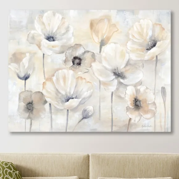 Kirkland's Home Canvas Art-Poppy Garden Landscape Giclee Canvas Art Print