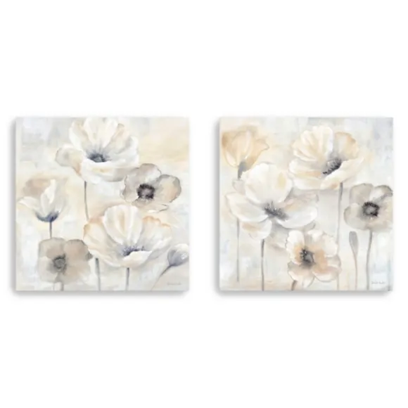 Kirkland's Home Canvas Art-Poppy Garden 2-Pc. Canvas Art Set, 30X30 In.