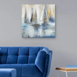 Kirkland's Home Canvas Art-Quiet Wind Canvas Art Print, 30X30 In.