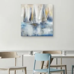 Kirkland's Home Canvas Art-Quiet Wind Canvas Art Print, 30X30 In.