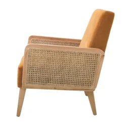 Kirkland's Home Accent Chairs-Rattan Accent Chair