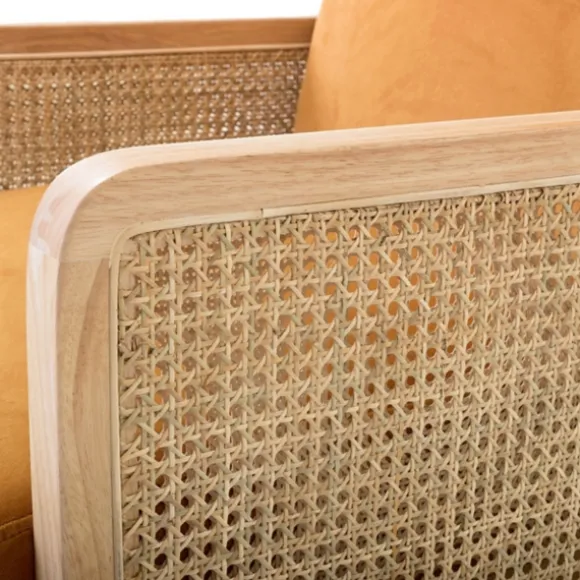 Kirkland's Home Accent Chairs-Rattan Accent Chair