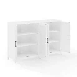Kirkland's Home Tv Stands & Media Consoles-Rattan 4-Doors Wood Cabinet