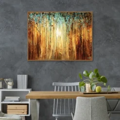 Kirkland's Home Canvas Art-Ray Of Light Framed Canvas Art Print