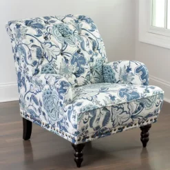 Kirkland's Home Accent Chairs-Rebecca Tufted Accent Chair