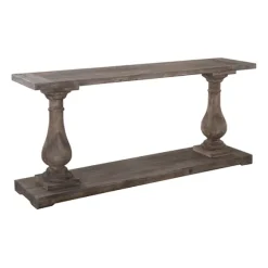 Kirkland's Home Console Tables-Reclaimed Pine Caroline Console Table