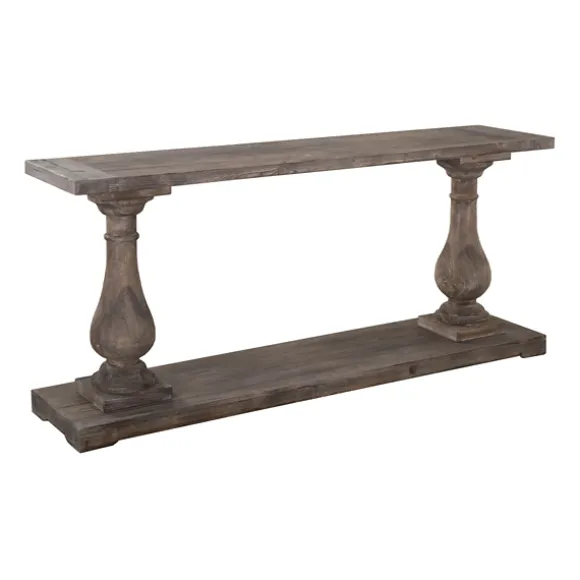 Kirkland's Home Console Tables-Reclaimed Pine Caroline Console Table