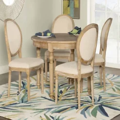 Kirkland's Home Dining Tables-Reese Round Natural Dining Table