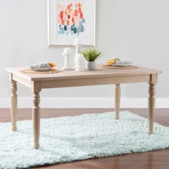 Kirkland's Home Dining Tables-Reese Turned Leg Dining Table