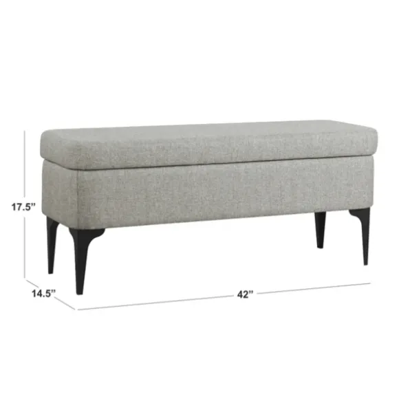 Kirkland's Home Benches & Ottomans-Ricardo Woven Storage Bench