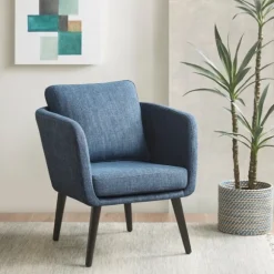 Kirkland's Home Accent Chairs-Rich Back Pillow Accent Chair
