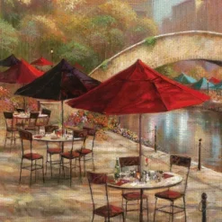 Kirkland's Home Canvas Art-Riverwalk Charm Canvas Art Print By Ruane Manning