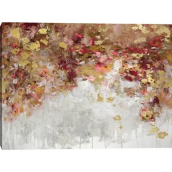 Kirkland's Home Canvas Art-Robbins Charmed Gold Canvas Art Print