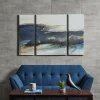 Kirkland's Home Canvas Art-Rolling Waves Blur Canvas Art Prints, Set Of 3