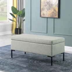 Kirkland's Home Benches & Ottomans-Ronaldo Woven Storage Bench