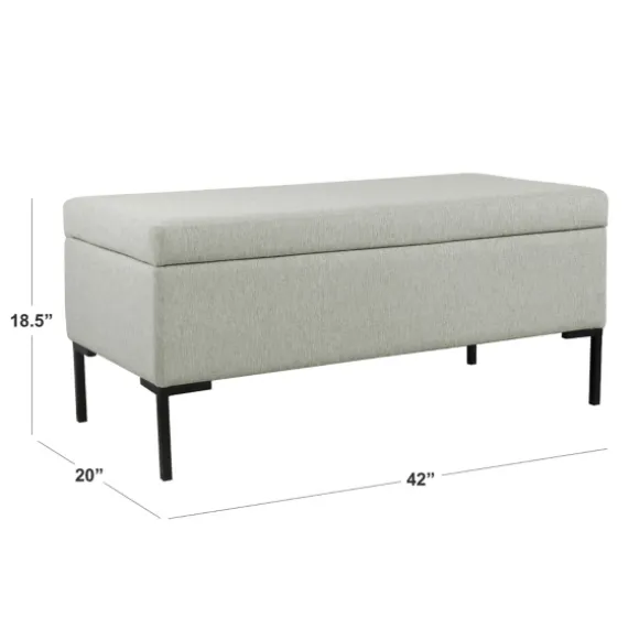 Kirkland's Home Benches & Ottomans-Ronaldo Woven Storage Bench