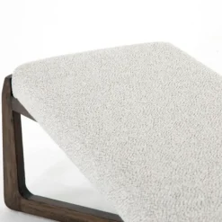 Kirkland's Home Benches & Ottomans-Roscoe Brunswick Pebble Upholstered Bench