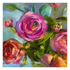 Kirkland's Home Canvas Art-Roses Still Life Iii Canvas Art Print