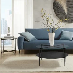 Kirkland's Home Coffee Tables-Round Martha Stewart Coffee Table