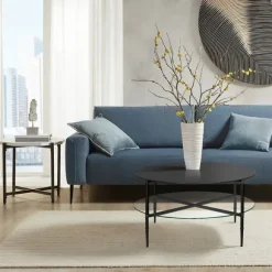 Kirkland's Home Coffee Tables-Round Martha Stewart Coffee Table