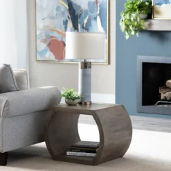 Kirkland's Home Accent & End Tables-Round Open Side Table